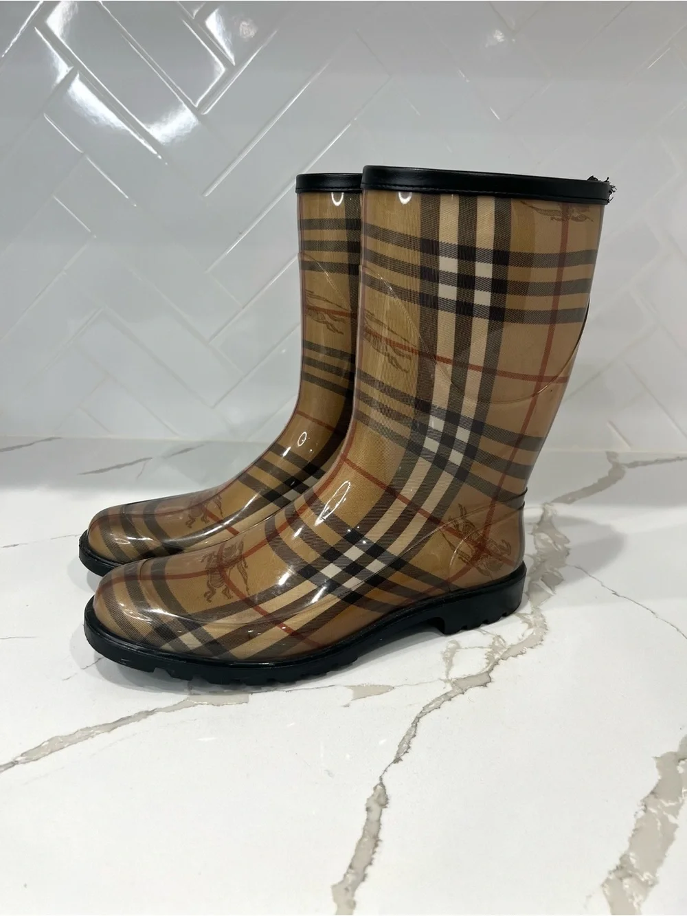 BURBERRY RAIN BOOTS